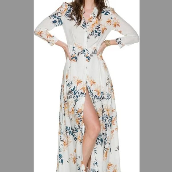 Free People After the Storm Maxi Dress Duster - Picture 5 of 6